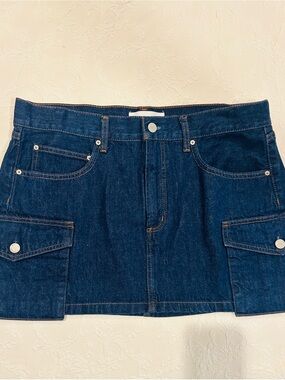 Aritzia Denim Forum Denim Mini Skirt - NWOT